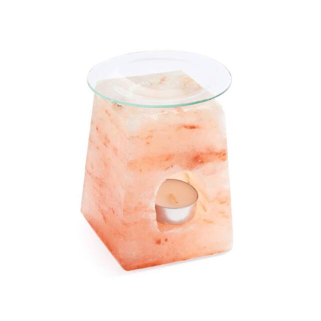 Myga Himalayan Salt Tealight Holder - Aroma Diffuser in Orange - image 1