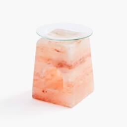 Myga Himalayan Salt Tealight Holder - Aroma Diffuser in Orange - thumbnail 3