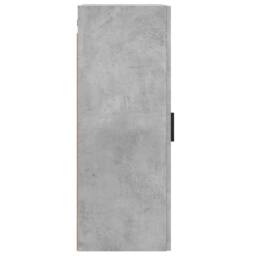 Berkfield Home Wall Mounted Cabinet Concrete Grey 34.5x34x90 cm - thumbnail 8