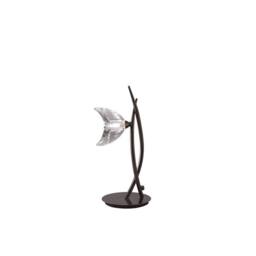 Netlighting Eclipse Tall Table Lamp 1 Light G9 Black Chrome - thumbnail 1