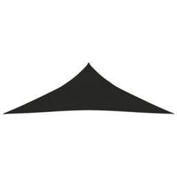 Berkfield Home Sunshade Sail 160 g/m ² Black 5x5x6 m HDPE - thumbnail 2