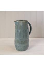 KDMD Ceramic Rustic Blue Vase 32cm