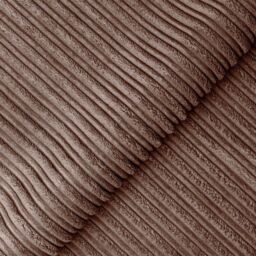 Furniture 786 Horizon Jumbo Cord 4 Seater Right Hand Facing Corner Sofa + Footstool in Chocolate - thumbnail 2