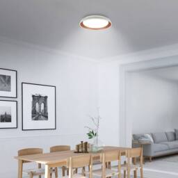 BRILONER Grey LED Ceiling Light Colour Changing Starry Sky Dimmable Remote 43cm - thumbnail 8