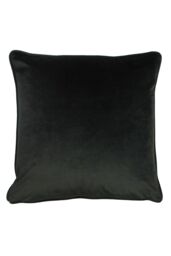 Evans Lichfield Midnight Garden Birds Printed Cushion in Green - Size: 43 cm x 43 cm - thumbnail 2