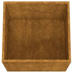Berkfield Home Planters 2 pcs 42x40x39 cm Corten Steel in Brown - Size: 42 x 40 x 39 cm - thumbnail 8