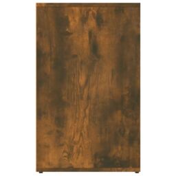 Berkfield Home Dressing Cabinet Smoked Oak 80x40x65 cm Engineered Wood in Brown - Size: 80 x 40 x 65 cm - thumbnail 4