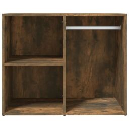 Berkfield Home Dressing Cabinet Smoked Oak 80x40x65 cm Engineered Wood in Brown - Size: 80 x 40 x 65 cm - thumbnail 3