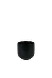 KDMD Hortus Havana Matt Black Ceramic Pot 11cm 4 Pack