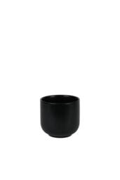 KDMD Hortus Havana Matt Black Ceramic Pot 11cm 4 Pack - thumbnail 2