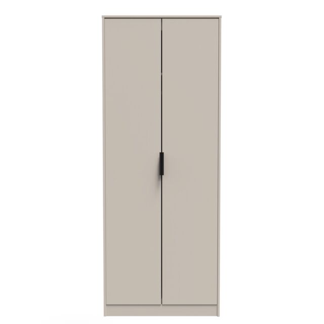 Ready Assembled 2 U Fuji 2 Door Wardrobe (Ready Assembled) in Taupe - image 1