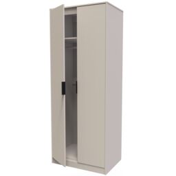 Ready Assembled 2 U Fuji 2 Door Wardrobe (Ready Assembled) in Taupe - thumbnail 5