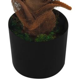 Berkfield Home Artificial Cycas Palm with Pot 140 cm Green - thumbnail 5