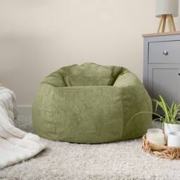 rucomfy Beanbags rucomfy Indoor Classic Velora Adult Bean Bag Chair - Bean Bag Seat in Pale Green - thumbnail 2