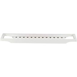 Kelvenix white Bamboo Bath Tub Caddy Rack Wooden Bathroom Shelf Storage - thumbnail 3