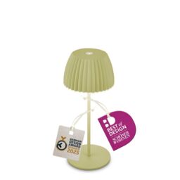 BRILONER Touch Dimmable Battery Powered Wireless Indoor Outdoor LED Table Lamp in Green - thumbnail 1