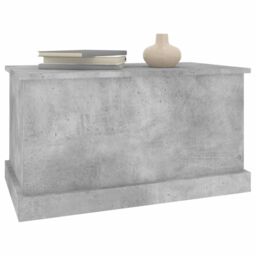 Berkfield Home Storage Box Concrete Grey 70x40x38 cm Engineered Wood - Size: 70 x 40 x 38 cm - thumbnail 4