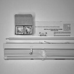 Furnished Teak PVC 25mm Slat Venetian Blinds - Trimmable Window Blinds for Home & Office in Pale Orange - Size: 185 cm width x 150 cm drop - thumbnail 6