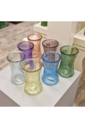 KDMD Green Floraline Hand Tie Glass Vase 3 Pack - thumbnail 8