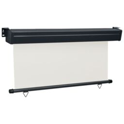 Berkfield Home Balcony Side Awning 160x250 cm Cream in Beige - thumbnail 3