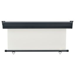 Berkfield Home Balcony Side Awning 160x250 cm Cream in Beige - thumbnail 4
