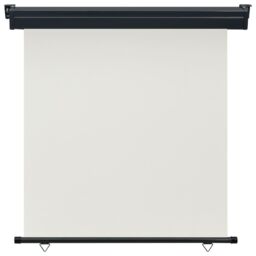 Berkfield Home Balcony Side Awning 160x250 cm Cream in Beige - thumbnail 2