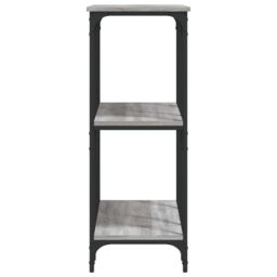 Berkfield Home Console Table Grey Sonoma 102x35x90 cm Engineered Wood - Size: 102 x 35 x 90 cm - thumbnail 5