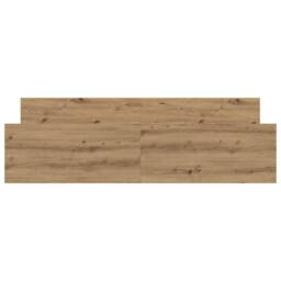 Berkfield Home Bed Frame without Mattress Artisan Oak 180x200cm Engineered Wood in Brown - Size: Super King - thumbnail 5