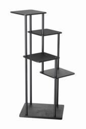 Living and Home 5-Tier Plant Stand Plant Display in Black - thumbnail 7