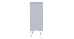 Ready Assembled 2 U Metro 5 Drawer Chest (Ready Assembled) in Dark Grey - thumbnail 2