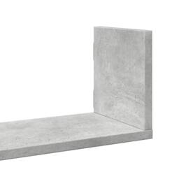Berkfield Home Durable Wall Shelves 3 pcs Concrete Grey 58x18x18 cm Engineered Wood - Size: 58 x 18 x 18 cm - thumbnail 7