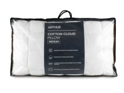 The Hotel Collection Cotton Cloud Medium Pillow in White