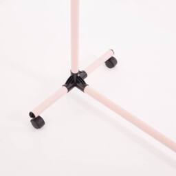 House of Home Double Clothes Rail, Extended Top Rail Adjustable Height, Pink - thumbnail 7