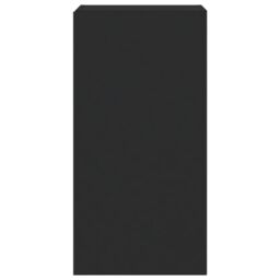 Berkfield Home TV Wall Cabinet with LED Lights Black 40.5x35x80 cm - thumbnail 9