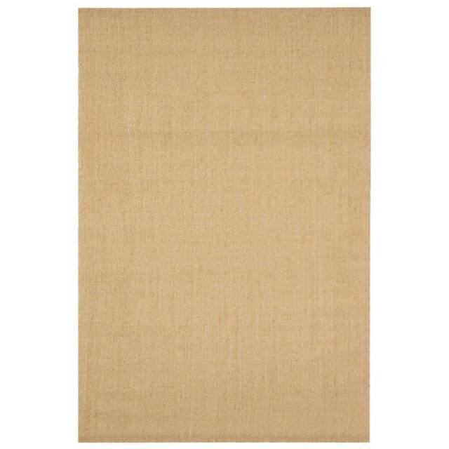 Berkfield Home Rug Natural Sisal 100x150 cm in Tan - Size: Medium - image 1