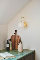 Nordlux Vintage Indoor Wall Light Brass Metal E14 Touch Switch - No, IP20 in Gold - thumbnail 6