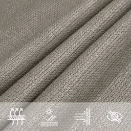 Berkfield Home Sunshade Sail 160 g/m¬≤ Triangular Light Grey 4.5x4.5x4.5 m HDPE - thumbnail 8