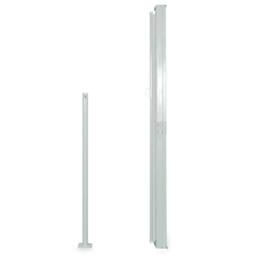Berkfield Home Patio Retractable Side Awning 140x500 cm Black - thumbnail 1