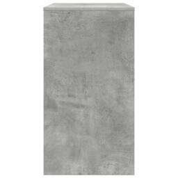 Berkfield Home Modern Computer Desk Concrete grey Particle board Concrete Desk - thumbnail 7