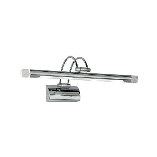 Netlighting SIGMA LED Picture Light Chrome 320lm 3500K 40.3x21.5x12cm in Silver - Size: 40.3x21.5x12 cm - image 1
