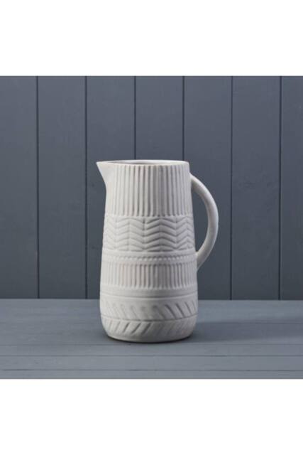 KDMD White Timeless Ceramic Jug - 27mm - image 1