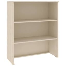 Berkfield Home Top for Highboard HAMAR Honey Brown 85x35x100cm Solid Wood Pine in Light Tan - Size: 85 x 35 x 100 cm - thumbnail 2