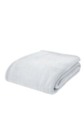 Catherine Lansfield 'Extra Large Raschel Velvet Touch' Blanket Throw in Silver - Size: 200 cm x 240 cm - thumbnail 2