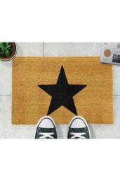 Artsy Mats Star Doormat - Regular 60x40cm in Black - Size: 40 cm x 60 cm - thumbnail 3