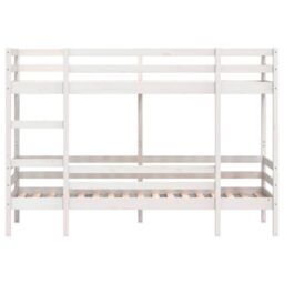 Berkfield Home Bunk Bed without Mattress White 90x200 cm Solid Wood Pine - thumbnail 5