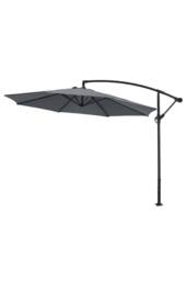 H&O Direct Outdoor 3m Cantilever Garden Parasol（Base not included） in Dark Grey - thumbnail 4