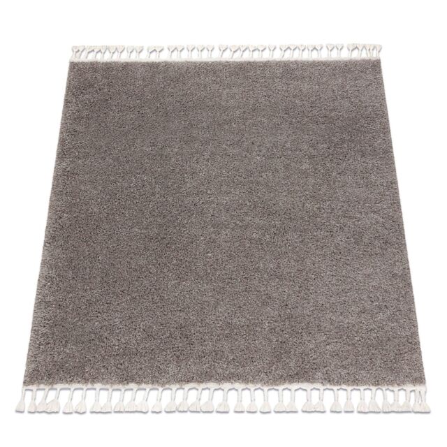 RugsX Berber Rug in Brown - Size: 160 cm x 160 cm - image 1