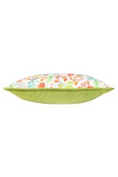 Prestigious Textiles Secret Garden Floral Printed Piped Cushion in Green - Size: 43 cm x 43 cm - thumbnail 3
