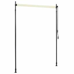 Berkfield Home Outdoor Roller Blind 150x270 cm Cream - thumbnail 5