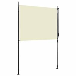 Berkfield Home Outdoor Roller Blind 150x270 cm Cream - thumbnail 4